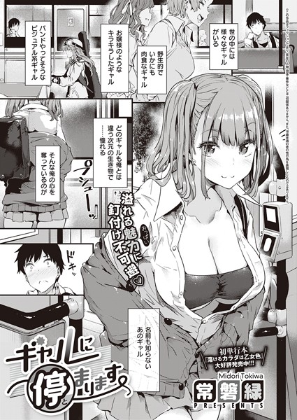 [単話]ギャルに停まります（単話）｜常磐緑 評価4.76