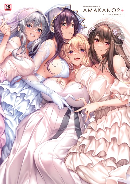 [イラスト・CG集]アマカノ2＋ ビジュアルファンブック｜ピロ水 評価4.80